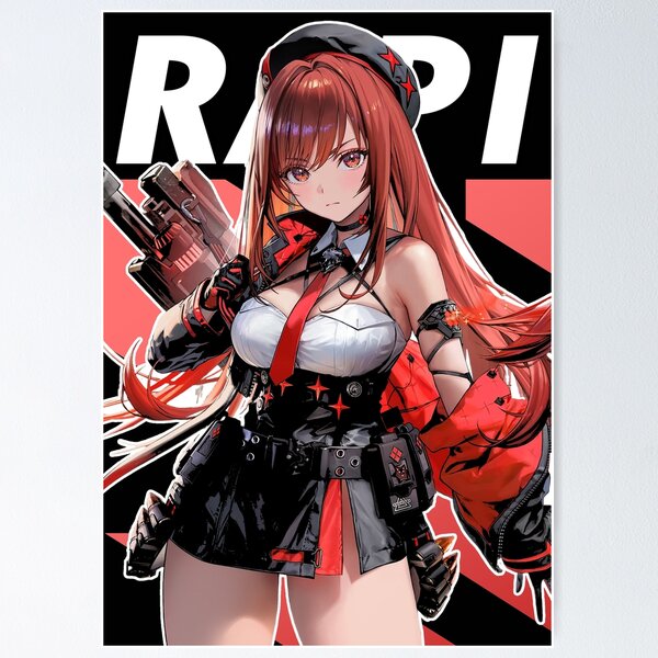 Item preview, Nikke Shirt fan Rapi red hood Goddess of Victory Nikke sticker case designed and sold by ItemWaifuArt.