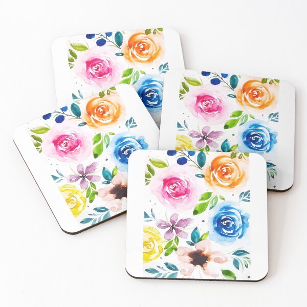 Item preview, Watercolour florals designed and sold by PrashansAsna.