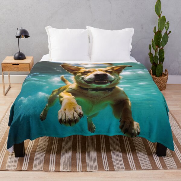 Item preview, Joyful Pup's Underwater Bliss designed and sold by Prachodayat Artworks.