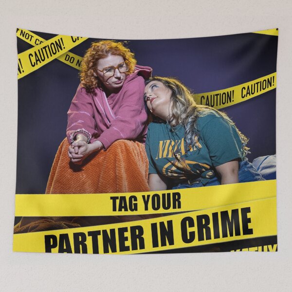 Item preview, kathy and stella partners in crime designed and sold by Backstage by Leyzel.