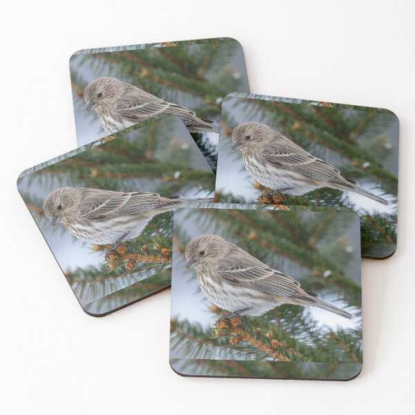 Item preview, House finch in our christmas tree designed and sold by FlyingLilly.