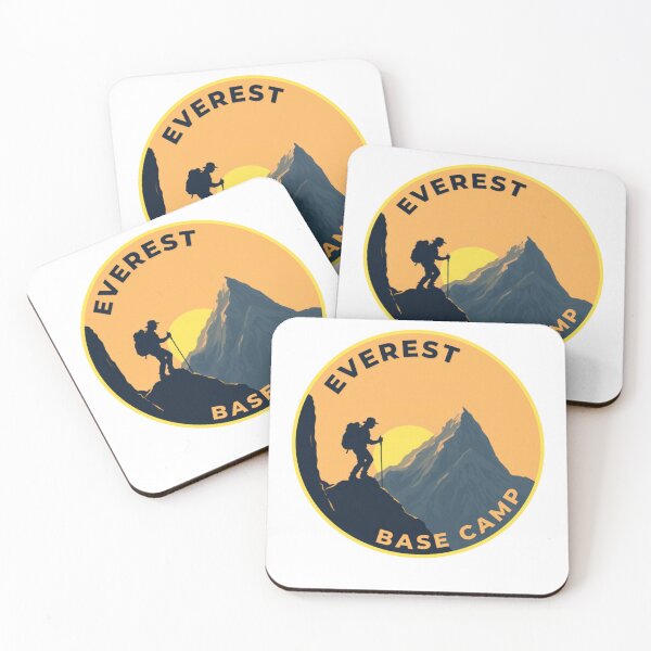 Item preview, Mt Everest Base Camp Sunset Retro  designed and sold by DigiSudu.