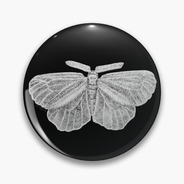 Item preview, Stippling moth drawing designed and sold by aartbylilli.