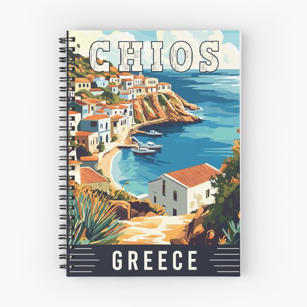 Item preview, Explore Enchanting Chios in Greece - Travel Art designed and sold by turtlestart.