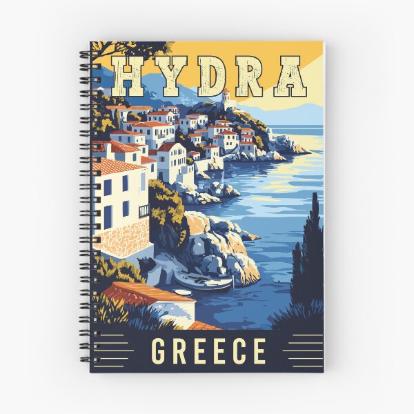 Item preview, Explore Captivating Hydra in Greece - Travel Art designed and sold by turtlestart.