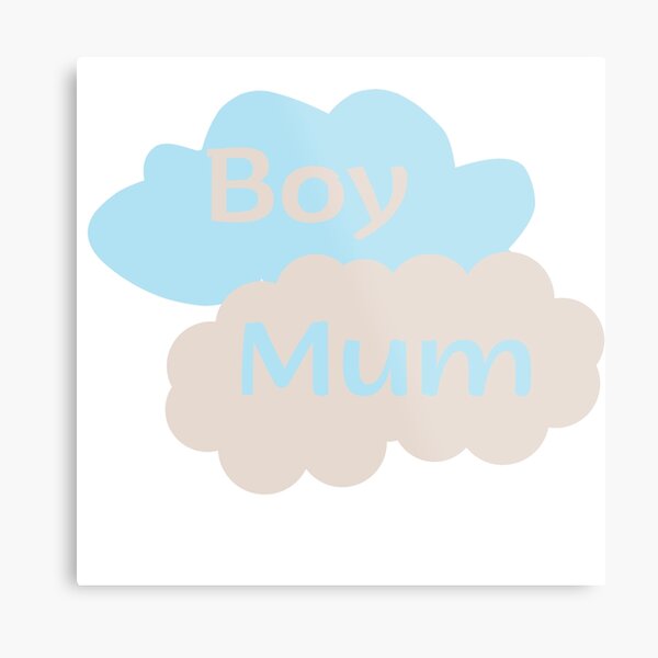 Artikel-Vorschau von Boy Mum Wolken , designt und verkauft von Josiverse.