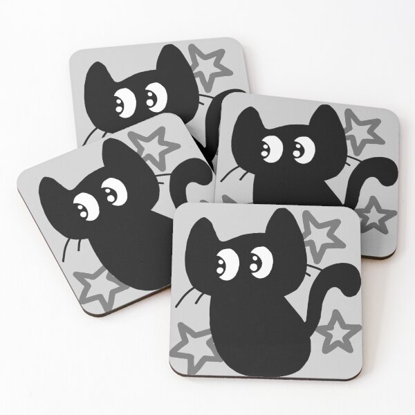 Item preview, Black cat designed and sold by its-nada.