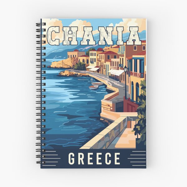 Item preview, Explore Stunning Chania in Greece - Travel Art designed and sold by turtlestart.