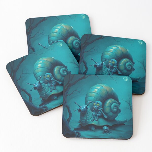 Item preview, Dark Blue Snail designed and sold by ShortySparks.