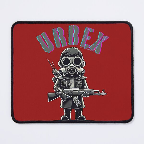 Item preview, Urbex Fallout style Boy with gun in gas mask designed and sold by BestDetailer.