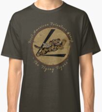 Flying Tigers Squadron WWII "Leather Patch" Design Classic T-Shirt