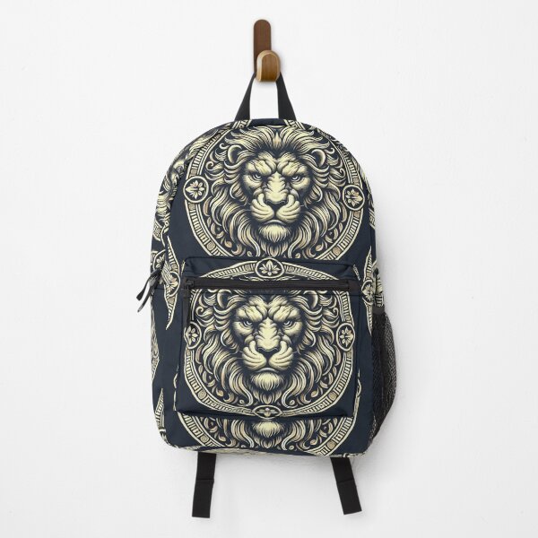 Item preview, Lion Face D4 designed and sold by dudeism.