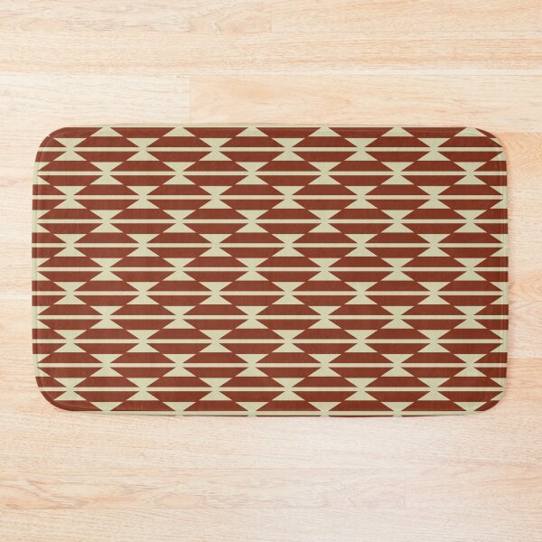 Item preview, Geometry Reddish Brown designed and sold by Lisetta Collection.