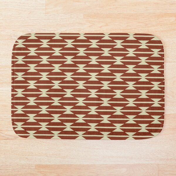 Item preview, Geometry Reddish Brown designed and sold by Lisetta Collection.