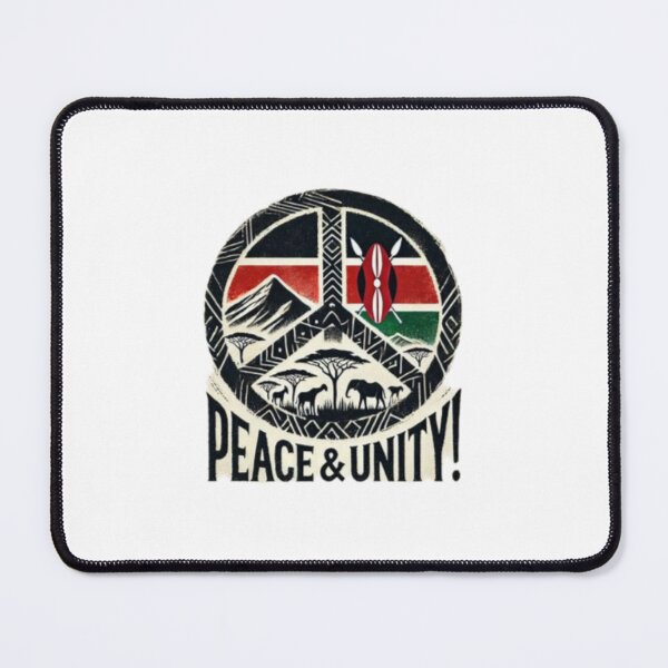 Item preview, Kenya, PEACE & UNITY designed and sold by Shs-Kenya.