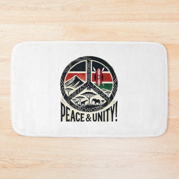 Item preview, Kenya, PEACE & UNITY designed and sold by Shs-Kenya.