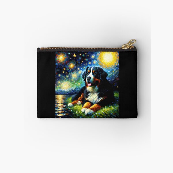 Artikelvorschau, Sternennacht Berner Sennenhund Van Gogh Lover entworfen und verkauft von Kimberley King Art King Art.