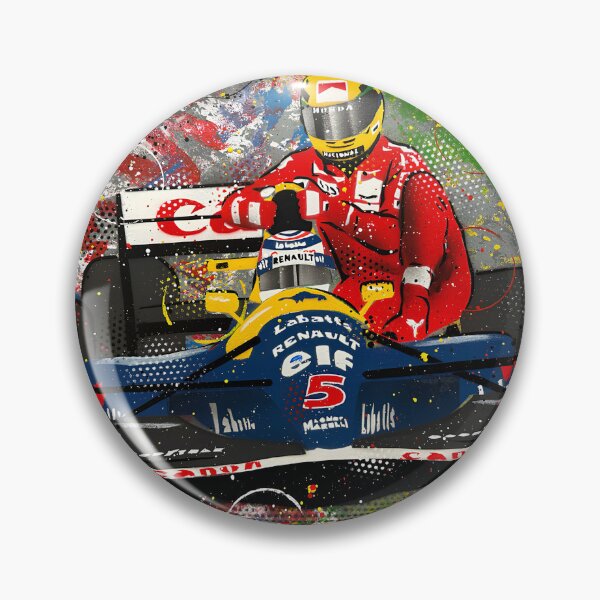 Item preview, Mansell Sena TAXI! graffiti painting by DRAutoArt designed and sold by DRAutoArt.