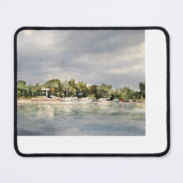 Item preview, Storm Coming to the Docks designed and sold by Mubbles Prints.