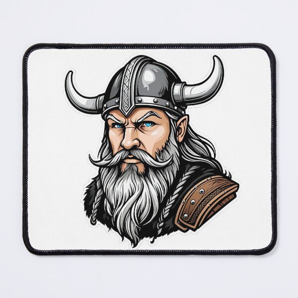 Item preview, Viking Warrior With Blue Eyes designed and sold by NeonAbstracts.