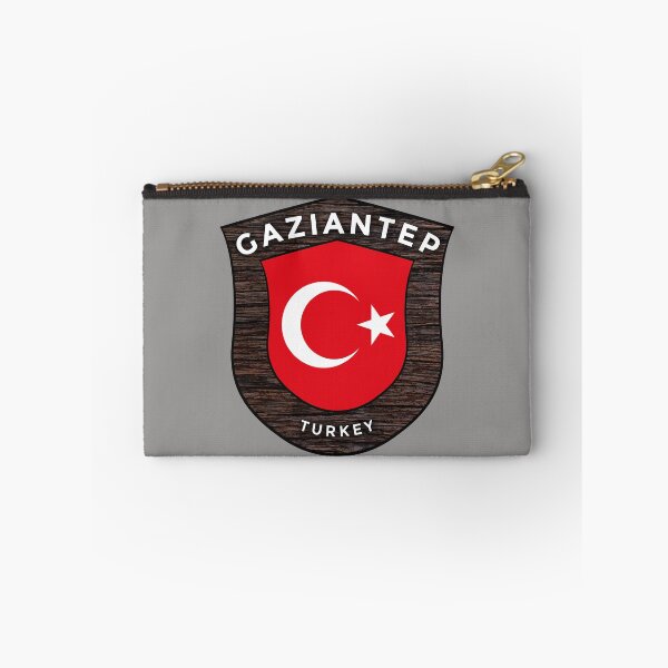 Item preview, Gaziantep Turkey Emblem Flag designed and sold by World Designs.