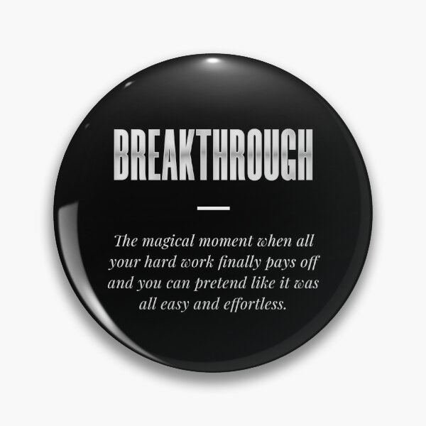 Item preview, BREAKTHROUGH designed and sold by Syahrasi.