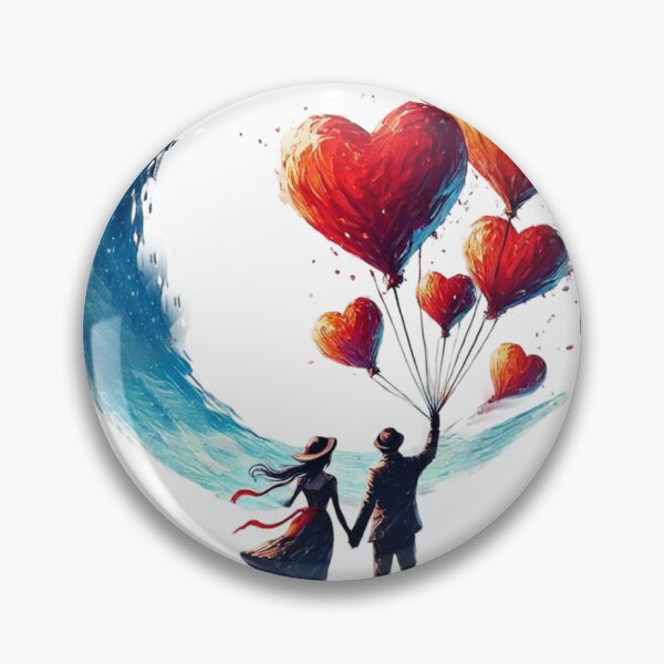 Item preview, Cute Couple Valentines Day Special Digital Art designed and sold by MT-Hub | Art for Every Soul.