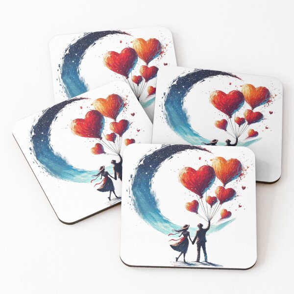 Item preview, Cute Couple Valentines Day Special Digital Art designed and sold by MT-Hub | Cute Aesthetic Art, Stickers & Phone Cases.
