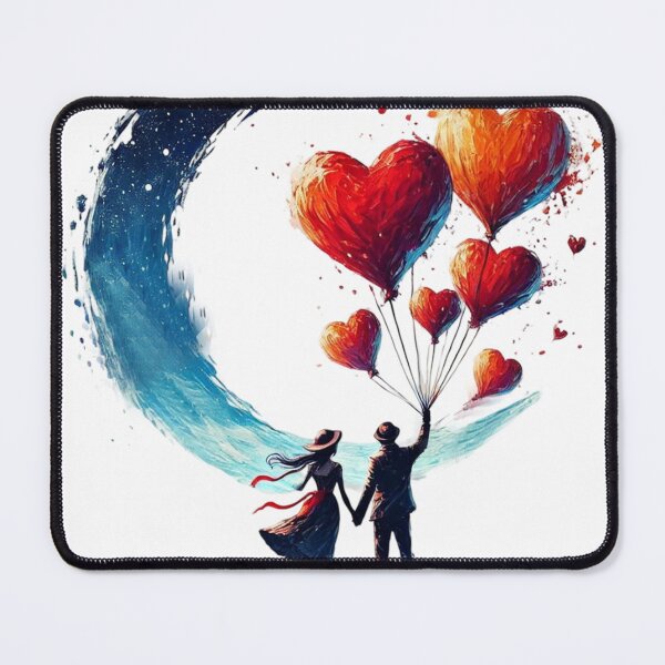 Item preview, Cute Couple Valentines Day Special Digital Art designed and sold by MT-Hub | Art for Every Soul.