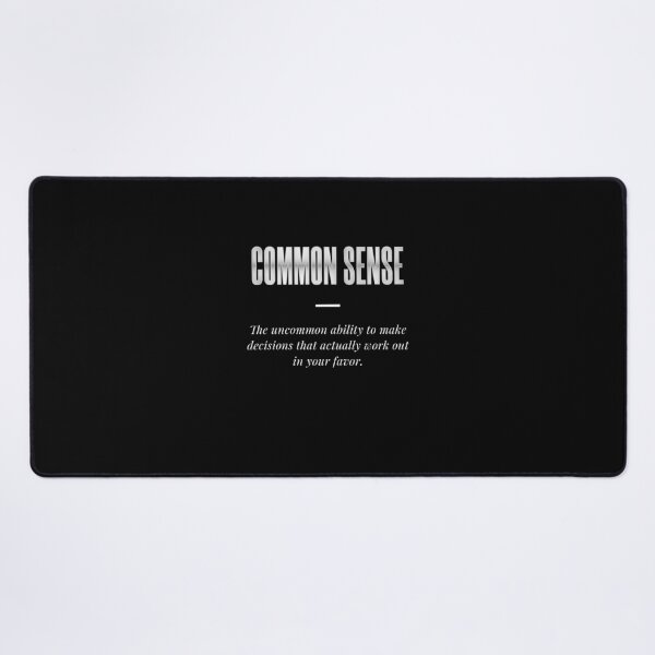 Item preview, COMMON SENSE designed and sold by Syahrasi.
