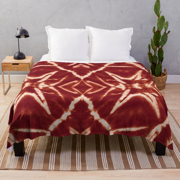 Item preview, Nigerian Adire Pattern - Bold Red and Black Traditional Design for African Fashion designed and sold by Collision19.