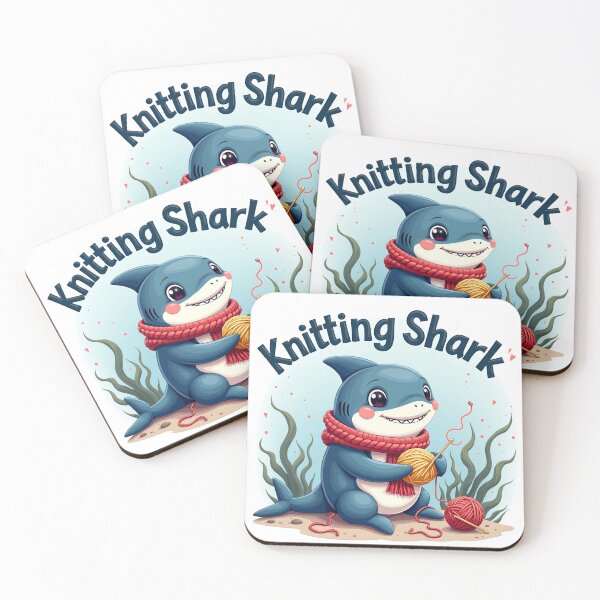 Item preview, Knitting Shark designed and sold by Bulwshop.
