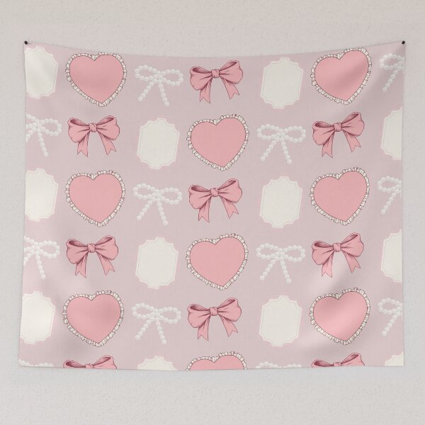 Item preview, coquette labels and bow stickers designed and sold by enchantedshoppe.