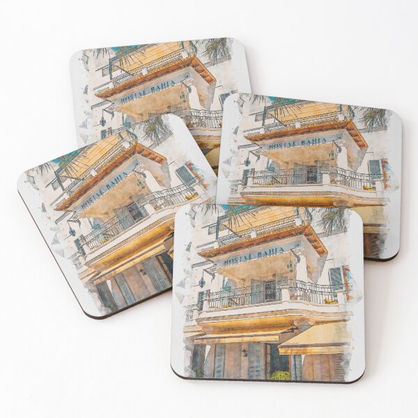Item preview, Hostal Bahia On The Pine Walk Puerto Pollensa Mallorca. designed and sold by GG WALL ART.