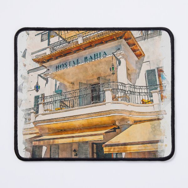 Item preview, Hostal Bahia On The Pine Walk Puerto Pollensa Mallorca. designed and sold by GG WALL ART.