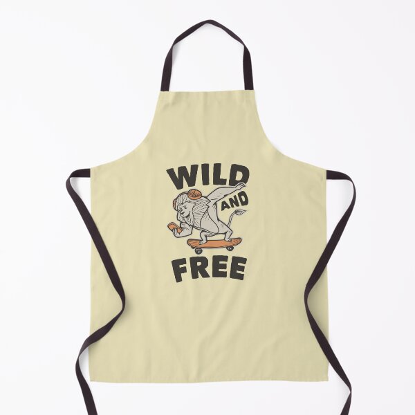 Item preview, Wild and Free: Cool Skateboarding Lion Illustration designed and sold by Merch Alchemy.