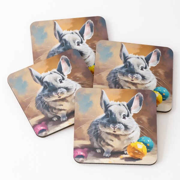 Item preview, Cute Chinchilla designed and sold by Island Art Studios.