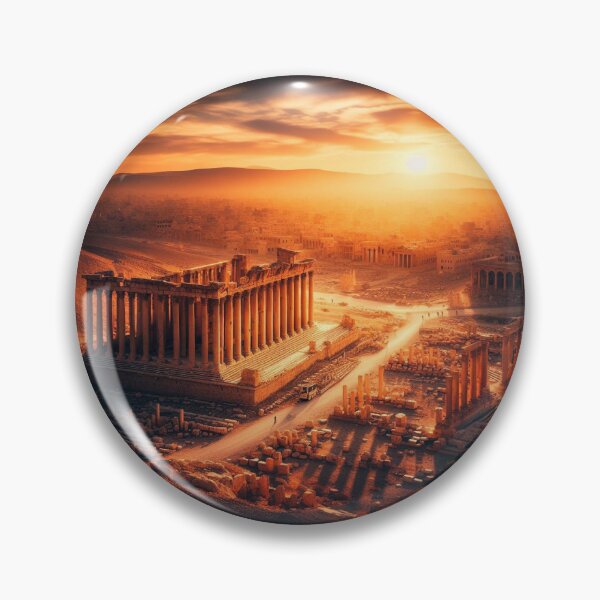 Item preview, From the imagination, the city of Palmyra is imagined after the great earthquake. designed and sold by  Bride of the desert.