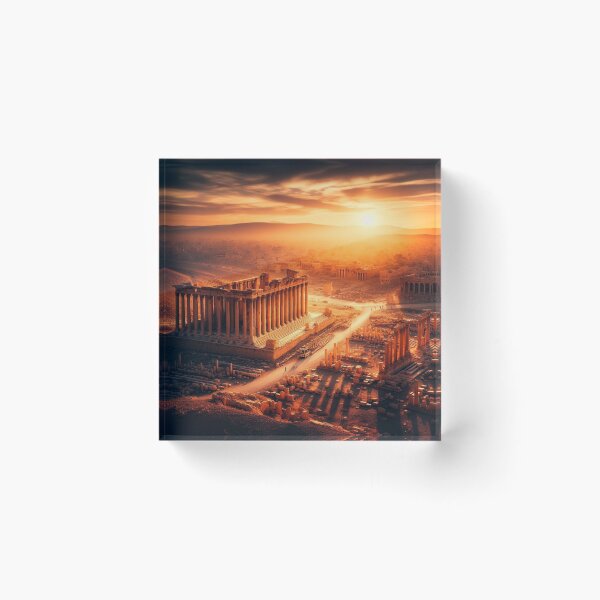 Item preview, From the imagination, the city of Palmyra is imagined after the great earthquake. designed and sold by  Bride of the desert.