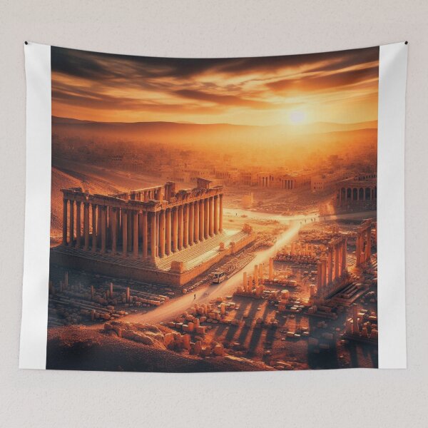 Item preview, From the imagination, the city of Palmyra is imagined after the great earthquake. designed and sold by  Bride of the desert.