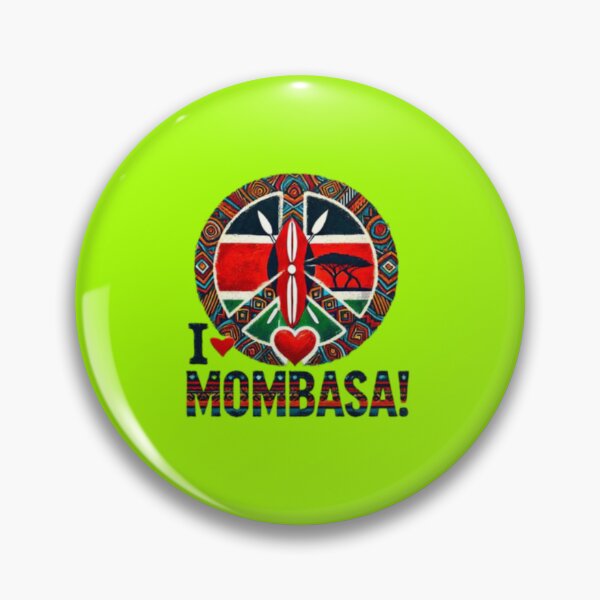 Item preview, I LOVE MOMBASA! Peace Sign designed and sold by Shs-Kenya.