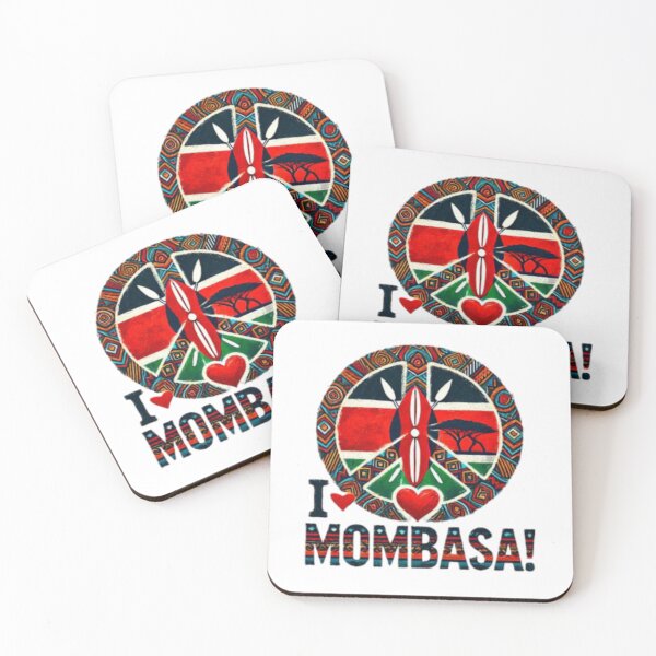 Item preview, I LOVE MOMBASA! Peace Sign designed and sold by Shs-Kenya.