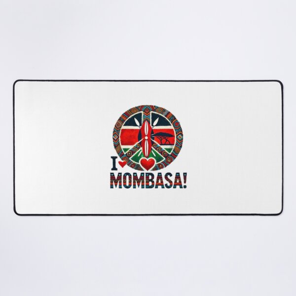 Item preview, I LOVE MOMBASA! Peace Sign designed and sold by Shs-Kenya.