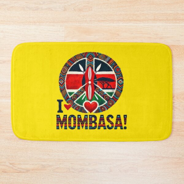 Item preview, I LOVE MOMBASA! Peace Sign designed and sold by Shs-Kenya.