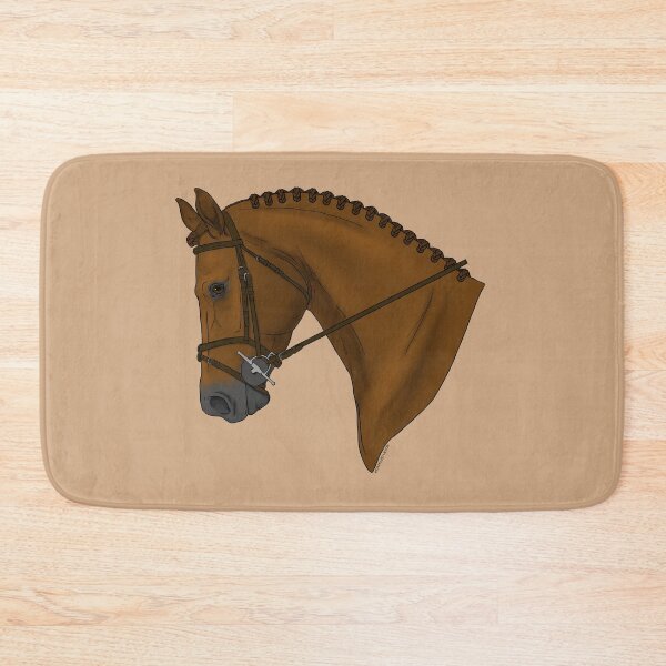 Item preview, Hunter Horse in Full Cheek Snaffle Bridle designed and sold by DappledMoon.