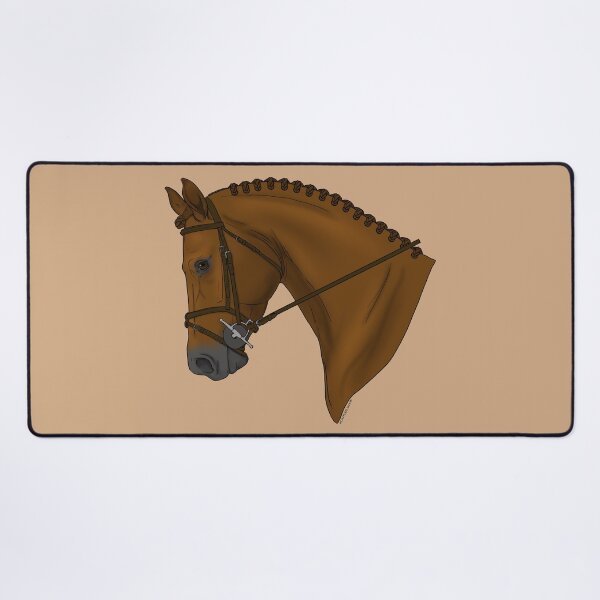 Item preview, Hunter Horse in Full Cheek Snaffle Bridle designed and sold by DappledMoon.