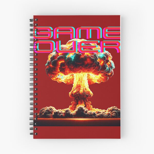 Item preview, Nuclear Attack Game Over Graph designed and sold by BestDetailer.