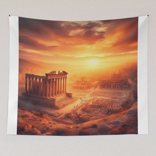 Item preview, From the imagination, the city of Palmyra is imagined after the great earthquake. designed and sold by  Bride of the desert.