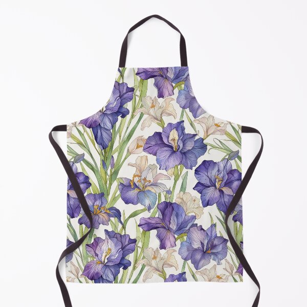 Item preview, Iris flower pattern designed and sold by CoolPixels.
