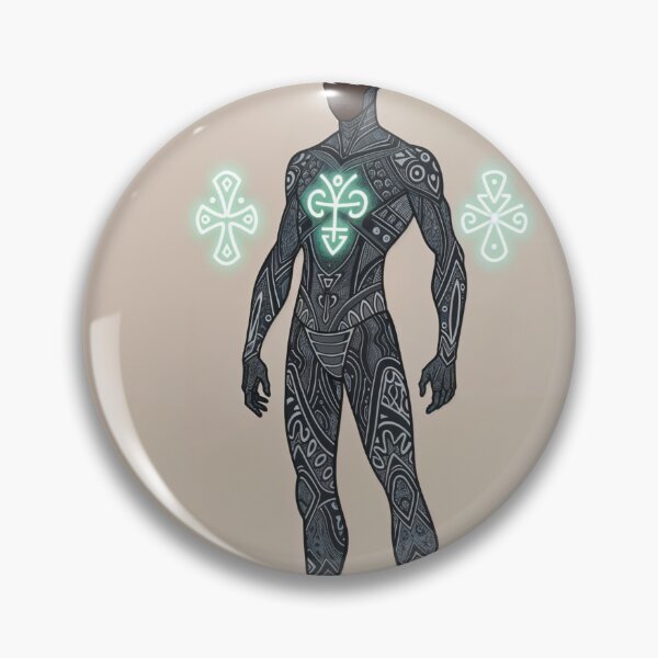 Item preview, Afrofuturistic Warrior Suit with African Motif Patterns designed and sold by Collision19.